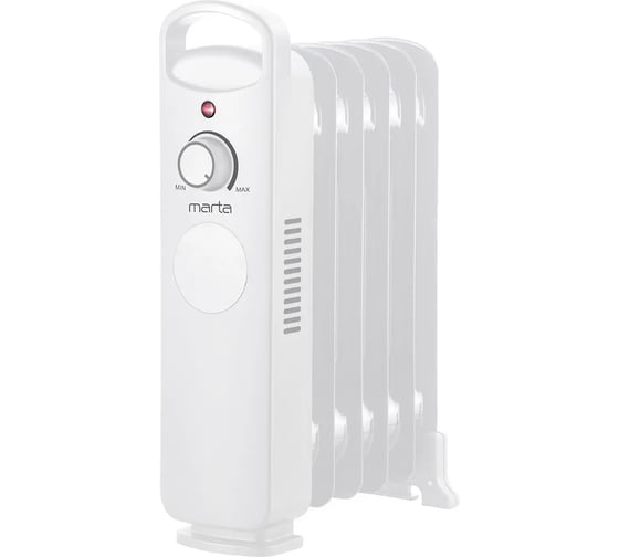 Изображение товара Масляный обогреватель MARTA MT-OH2432A белый 44028