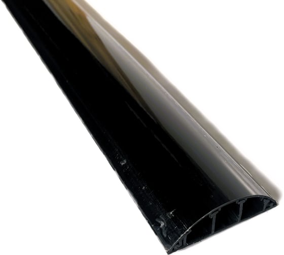 Изображение товара Кабельный канал напольный KOPOS черный LO 70 70x16 (FD) RAL 9005, комплект 2 м. LO-70-FD