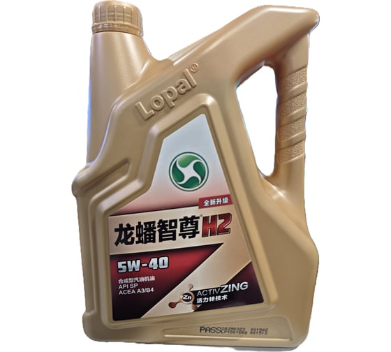 Изображение товара Моторное масло Lopal H2 5W-40, 1л LPL38923