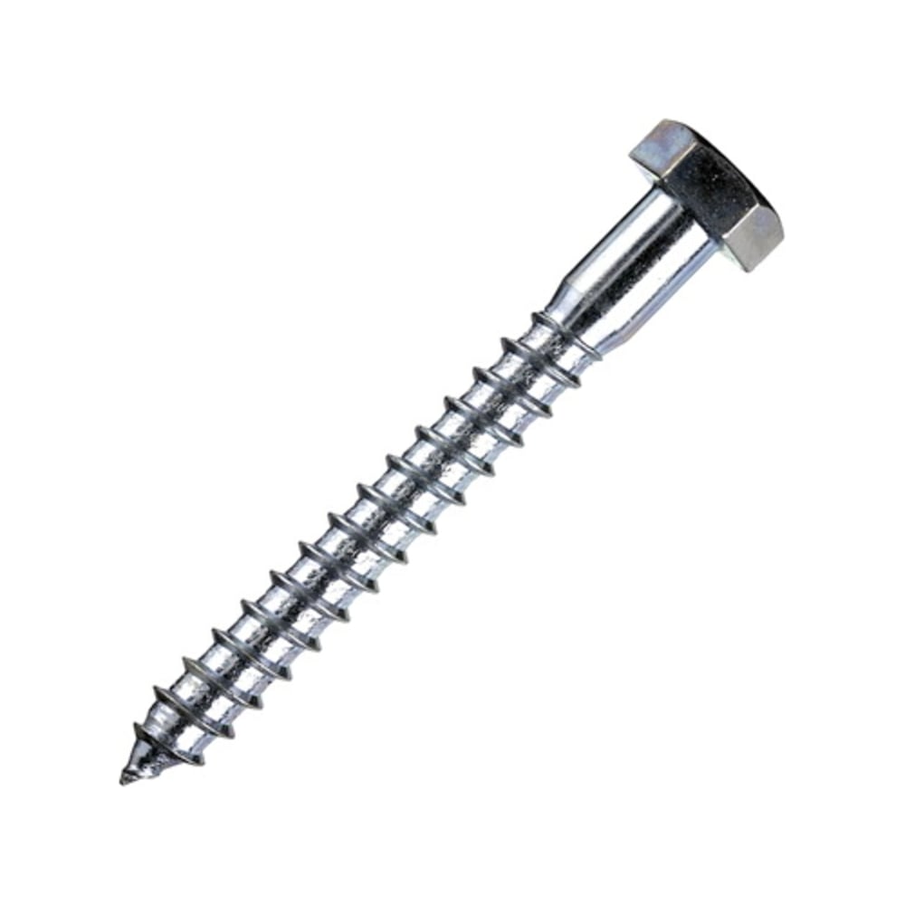 Изображение товара Шуруп Глухарь с шестигр. головкой и острым наконечником 10х100 мм КостИнСтрой