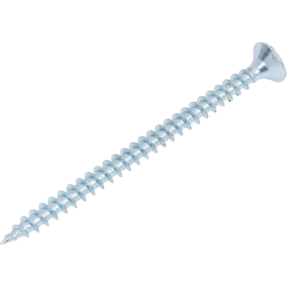 Изображение товара Саморез универсал КостИнСтрой 5,0x70 потайная голова оцинкованный белый цинк 200 шт