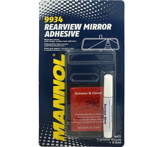 Изображение товара Клей для зеркал заднего вида MANNOL Rearview Mirror Adhesive, 2х0.6 мл 2456