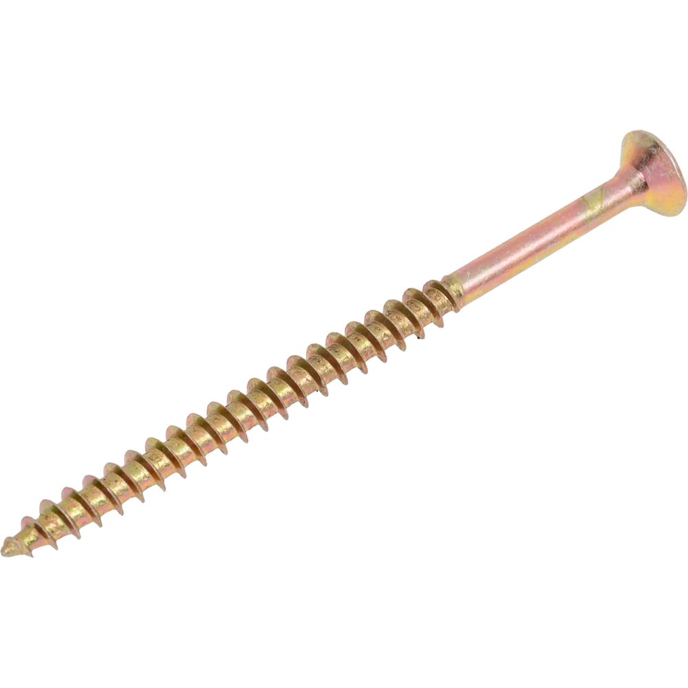 Изображение товара Саморез универсал 5,0x60 КостИнСтрой, желтый цинк, 250 шт