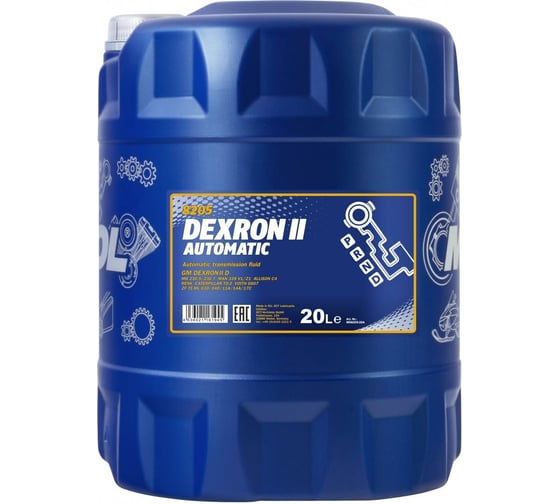 Изображение товара Трансмиссионное масло MANNOL DEXRON II AUTOMATIC, 20 л 1388