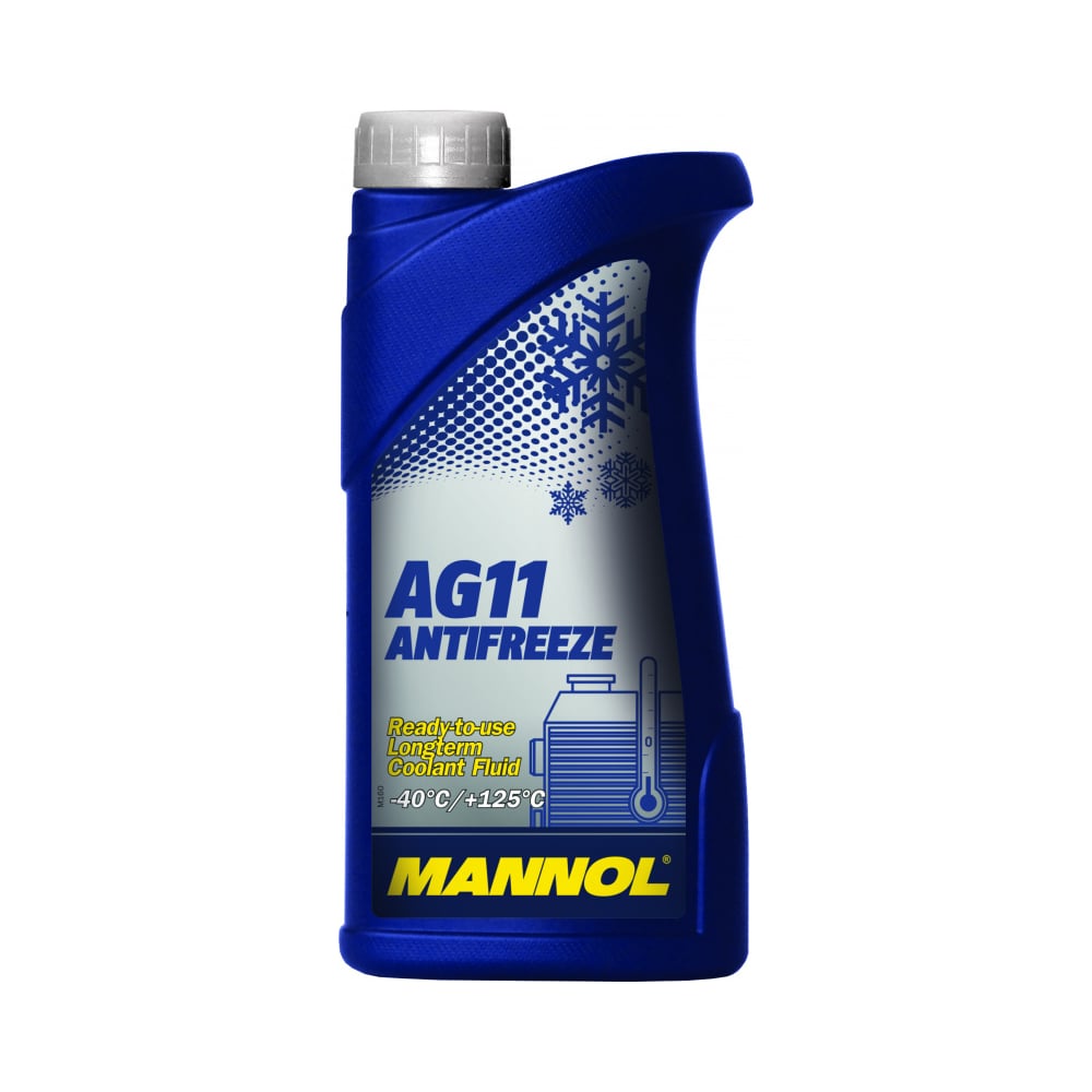 Готовый раствор охлаждающая жидкость MANNOL ANTIFREEZE LONGTERM AG11 2036