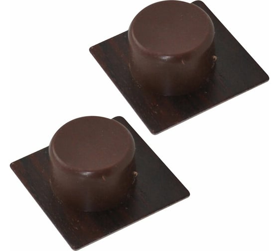 Изображение товара Набор отбойников для дверей МУЛЬТИДОМ база нерж. с покрытием, 2 шт. MS45-7