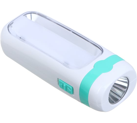 Изображение товара Фонарь-светильник ЕРМАК, LED, 2 режима, 1200мАч, пластик, 130x50x37 мм, тип питания-220 В 224-063