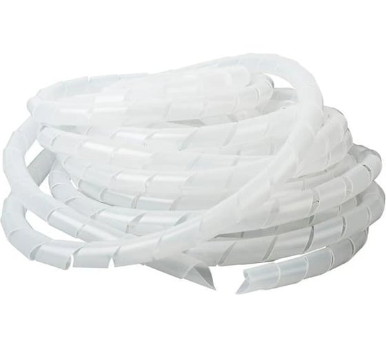 Изображение товара Спиральная монтажная пластиковая лента HLT ЛСМ-15 белый 10м (3шт./уп.) 084-02-07