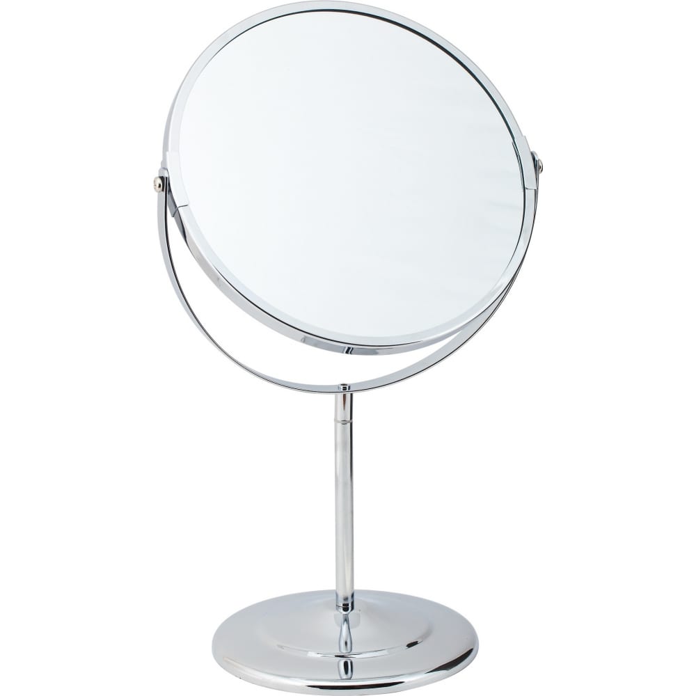 Купить Настольное косметическое зеркало Swensa, L01-8 , хром, металл