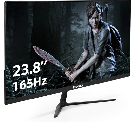 Изображение товара Монитор ExeGate игровой с аудио 23.8 165 Гц Combat EG2407CA IPS LED Grade A+, FHD, 1920x1080 165Гц, 16:9, 300cd/m2, 1000:1, 178/178, 1ms, Speakers, HDMI, 298710