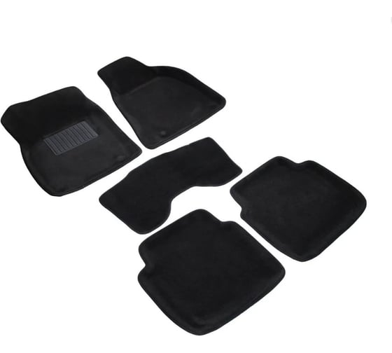 Изображение товара Коврики PSV Honda Accord VIII 2007-2013 г. - 3D Черный Tufted 138377