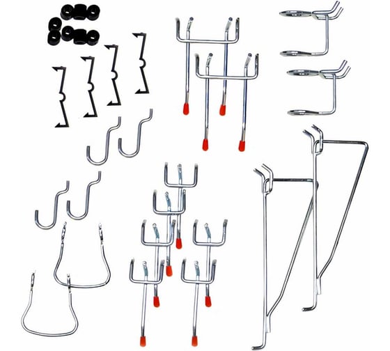 Изображение товара Набор подвесов для перфопанелей IMPLAST (24шт.) PHS806