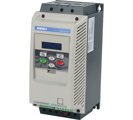 Изображение товара Устройство плавного пуска ANDELI AJR3-3030 30KW 380V (с байпасом) ADL24-015