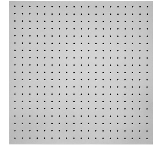 Изображение товара Перфопанель IMPLAST 500x500 мм, белый MP001W