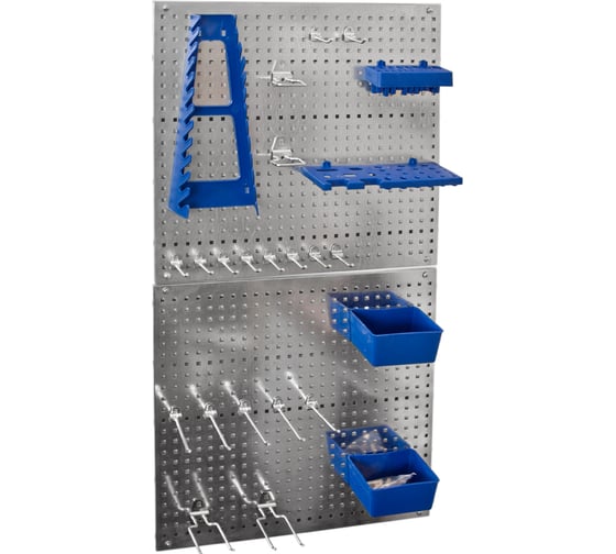 Изображение товара Набор с метал.перфопанелями для хранения инструмента IMPLAST 26 предметов PB K26