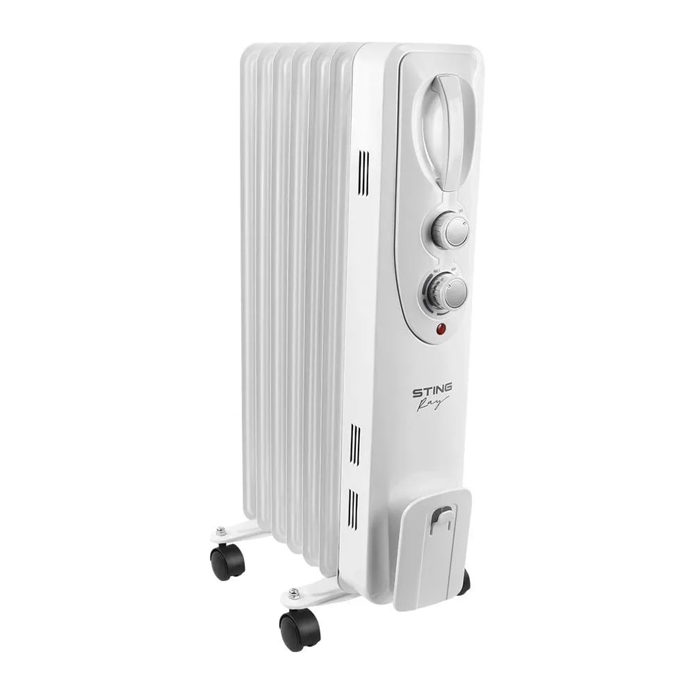 Изображение товара Масляный обогреватель STINGRAY ST-OH1000A 1.8 кВт белый жемчуг