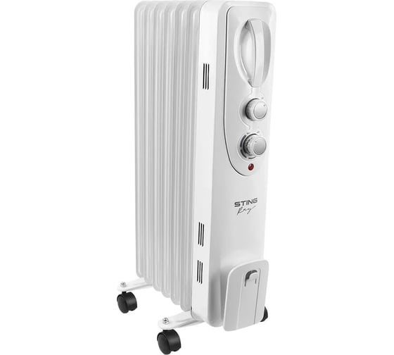 Изображение товара Масляный обогреватель STINGRAY ST-OH1000A белый жемчуг 41301