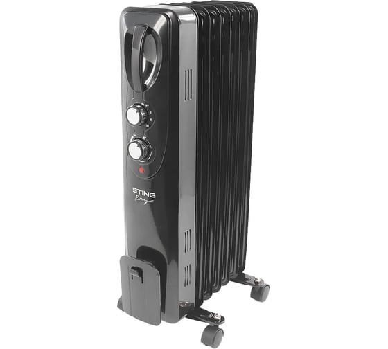 Изображение товара Масляный обогреватель STINGRAY ST-OH1000A черный жемчуг 38323