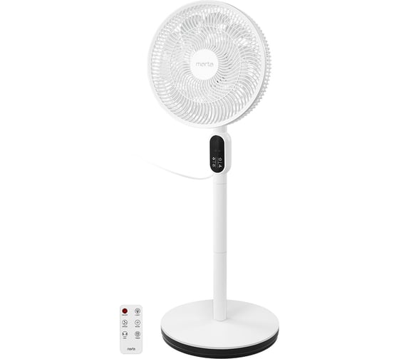 Изображение товара Вентилятор напольный MARTA MT-FN5005A белый 44308