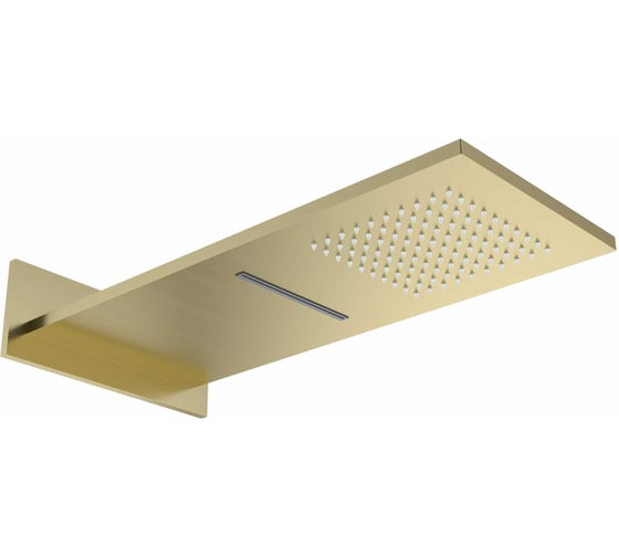 Изображение товара Верхний душ Wonzon & Woghand брашированное золото WW-HS101-BG