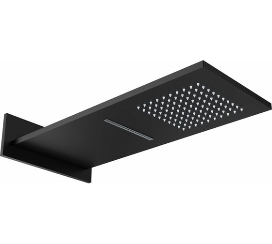 Изображение товара Верхний душ Wonzon & Woghand черный матовый WW-HS101-MB