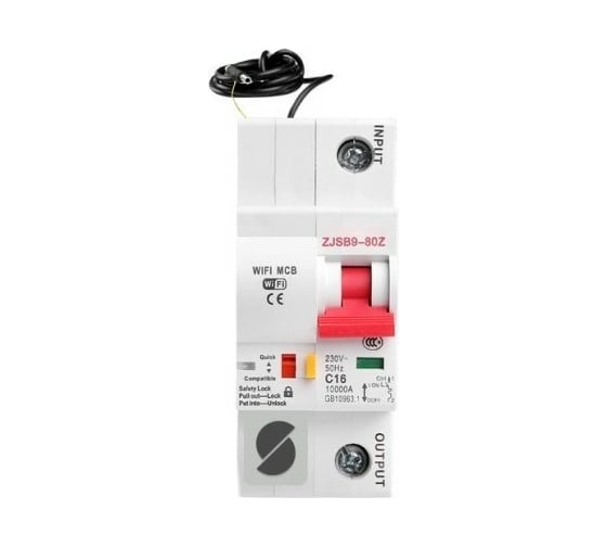 Изображение товара Умный автоматический однополюсной выключатель Sibling Powerswitch-A16 00-00003051