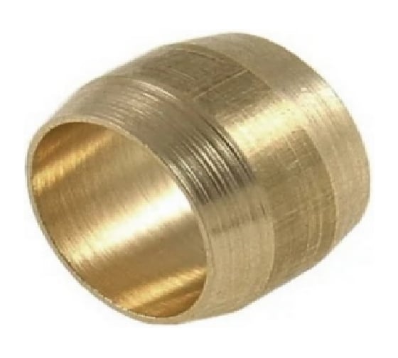 Изображение товара Муфта обжимная тормозных трубок Крал d 8 латунь (100 шт.) 7166