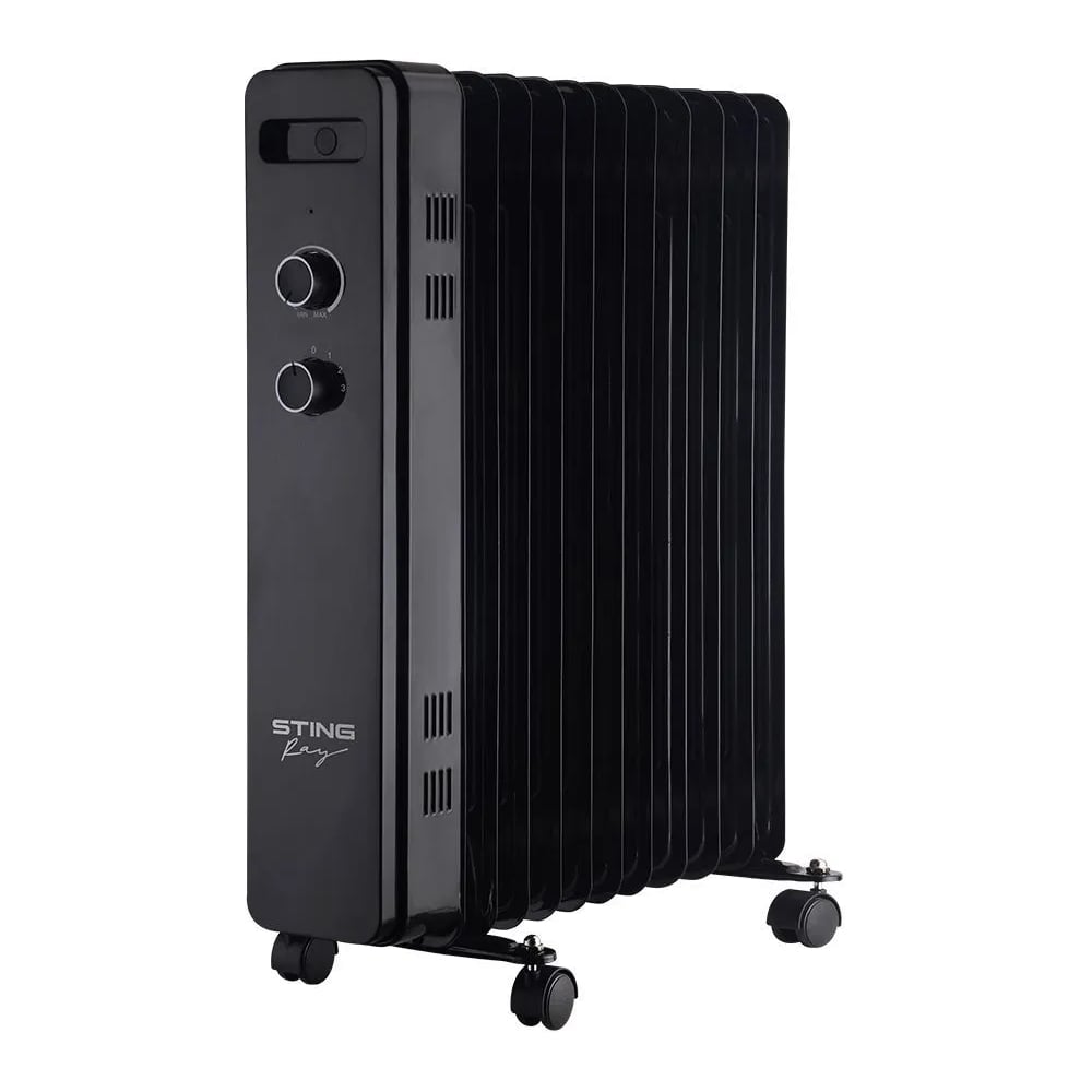 Изображение товара Масляный обогреватель STINGRAY ST-OH1002A черный 3 кВт для дома и офиса