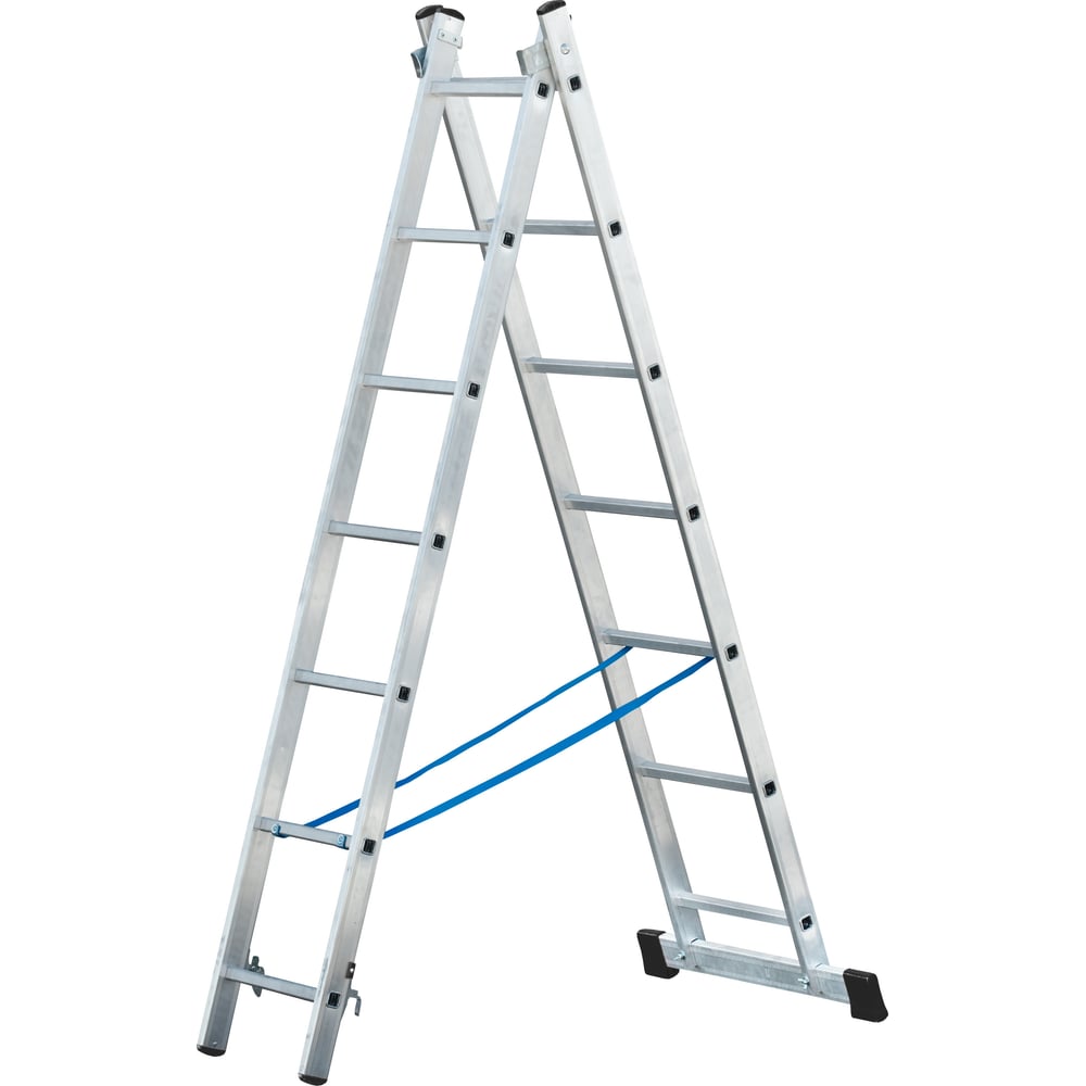 Изображение товара Лестница ООО ЛУЧ 2-секционная алюминиевая АЛ 2x7 П60