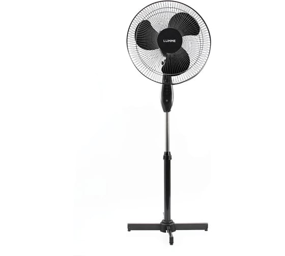 Изображение товара Вентилятор напольный LUMME LU-113 черный/черный 37618