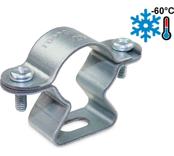 Изображение товара Хомут трубный стальной ГОФРОМАТИК ХТс-01-32 zeta45973