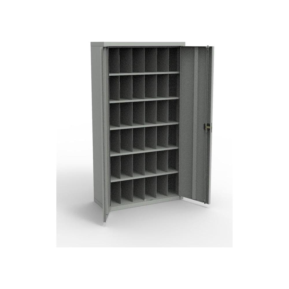 Изображение товара Шкаф для противогазов Святогор на 36 ячеек ШПГ-36 профессиональный металлолам