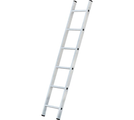 Изображение товара Лестница односекционная алюминиевая ООО "ЛУЧ" АЛ 1x6 П60