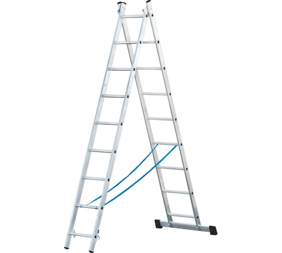 Изображение товара Лестница ООО "ЛУЧ" 2-секционная алюминиевая АЛ 2x9 П60