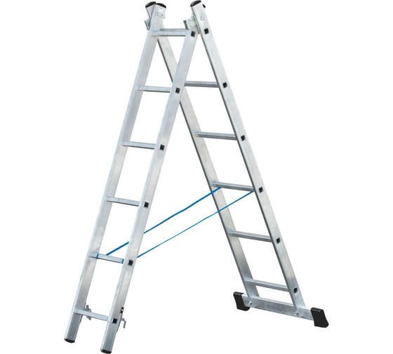 Изображение товара Лестница ООО ЛУЧ 2-секционная алюминиевая АЛ 2х 6 П60