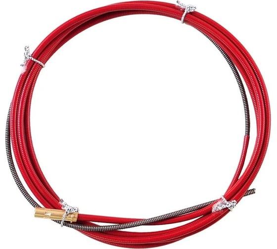 Изображение товара Канал направляющий Svarcity 5,5 м красный d 1, 0-1, 2мм / для сварки / сварка полуавтомат / тефлон Канал направляющий/тефлон/D 1,0-1,2мм/красный/5,5м