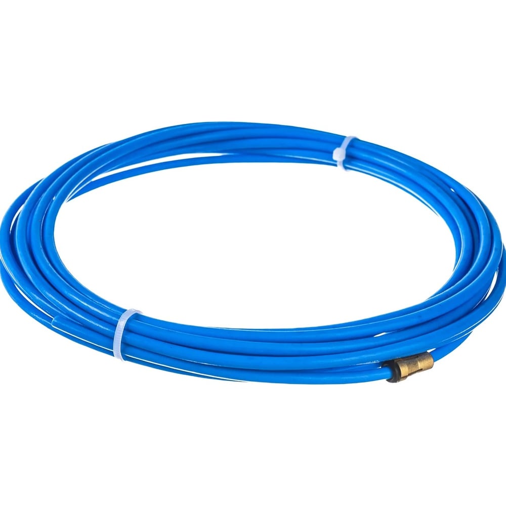 Изображение товара Канал направляющий Svarcity 5,5 м синий d 0,6-0,8мм / для сварки / сварка полуавтомат / тефлон Канал направляющий/тефлон/D 0,6-0,8мм/синий/5,5м