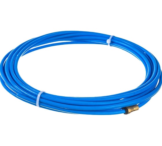 Изображение товара Канал направляющий Svarcity 5,5 м синий d 0,6-0,8мм / для сварки / сварка полуавтомат / тефлон Канал направляющий/тефлон/D 0,6-0,8мм/синий/5,5м