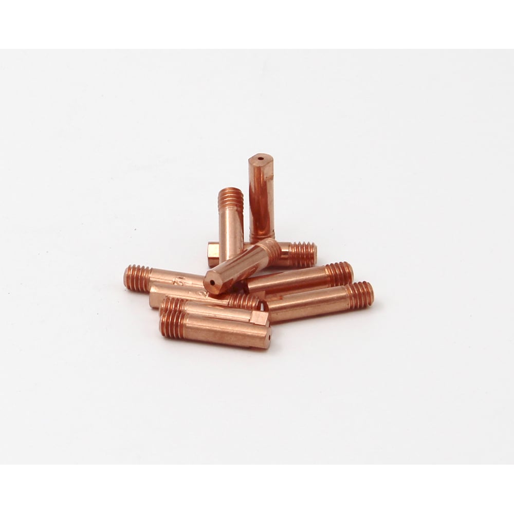 Изображение товара Контактные наконечники Svarcity М6x25 медь 1,2 мм, 100 шт