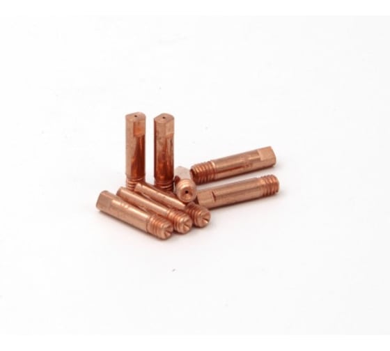 Изображение товара Контактные наконечники Svarcity М6x28 Медь-Хром-Цирконий 1,2 мм (100 шт в уп.) Конт.Нак./M6x25/м-хр-ц/1,2