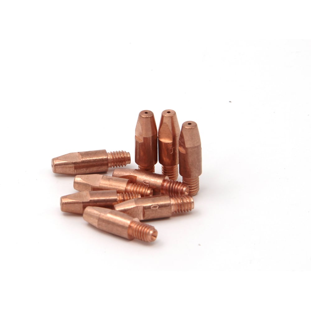 Изображение товара Контактные наконечники Svarcity М6x28 медь 1.0 мм, 100 шт в упаковке