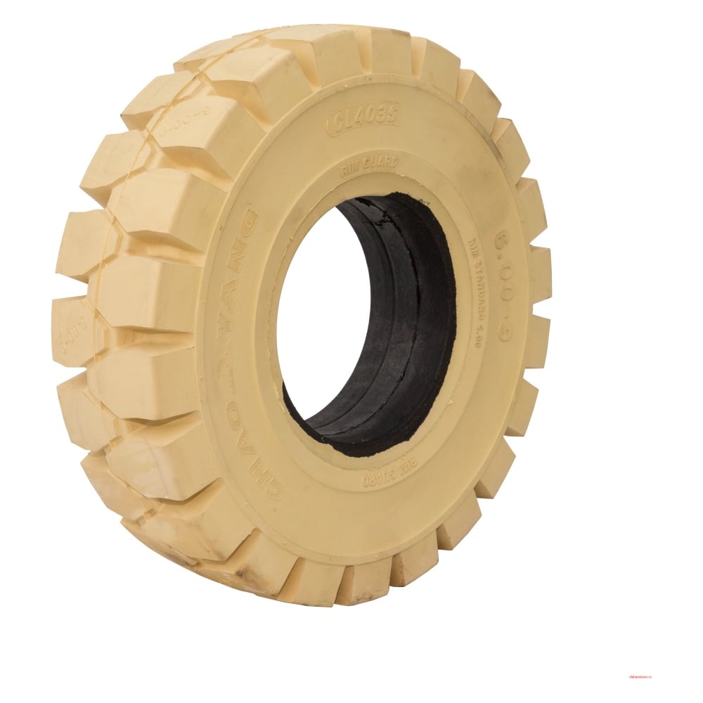 Изображение товара Шина цельнолитая WILMART 6.00-9/4.00 CHAOYANG для погрузчиков