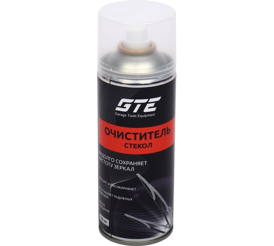 Изображение товара Очиститель стекол GTE 520мл аэрозоль -OC520 GTE-OC520