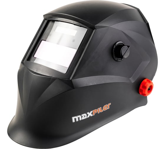 Изображение товара Маска сварочная P.I.T. Хамелеон MAXPILER (90х35мм, 2 сенсора, 9-13 DIN, солн.бат+лит.бат) MWH-9035K (F4)