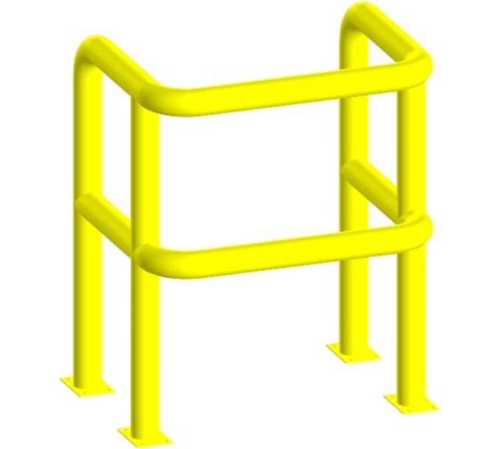 Изображение товара Отбойник защита паркоматов, шлагбаумов Parallax желтый 604YL8206401000-ZCH