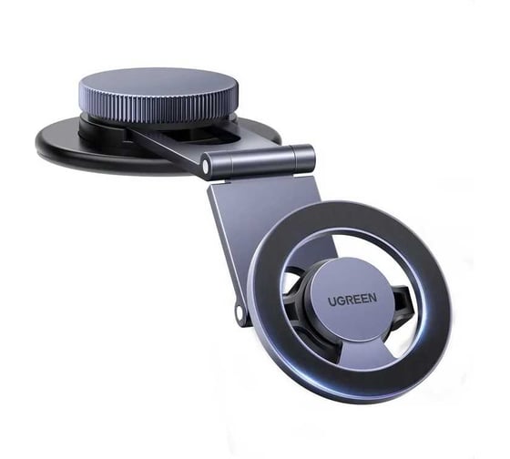 Изображение товара Атомобильный магнитный держатель для телефона на приборную панель UGREEN LP865 45577 Dashboard Magnetic Car Phone Mount, серый 45577_
