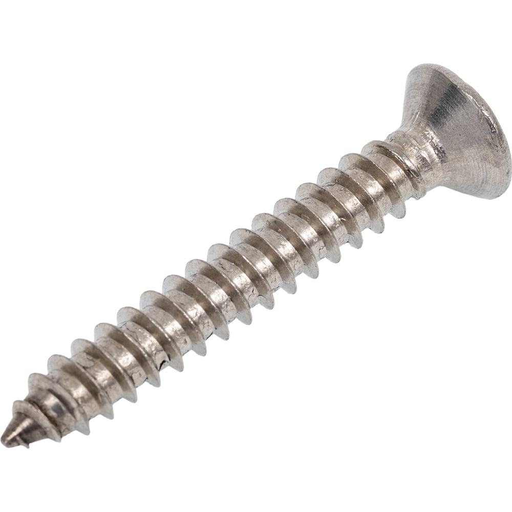 Изображение товара Саморез крепежная техника DIN 7982 5,5x38 нержавеющая сталь А2 потайной головкой