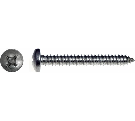 Изображение товара Саморез крепежная техника с полукруглой головкой DIN 7981 4,2x60, нерж. А2 30, пакет 800944 БК