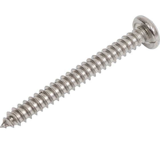 Изображение товара Саморез крепежная техника с полукруглой головкой DIN 7981 5,5x50, нерж. А2 15, пакет 800986 БК