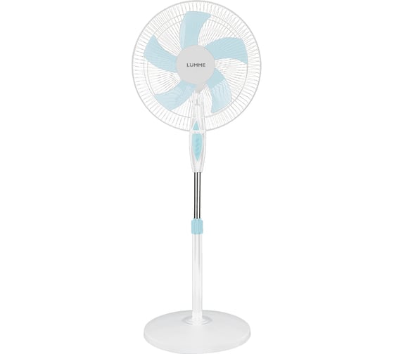 Изображение товара Вентилятор напольный LUMME LU-FN110A белый/голубой 42228